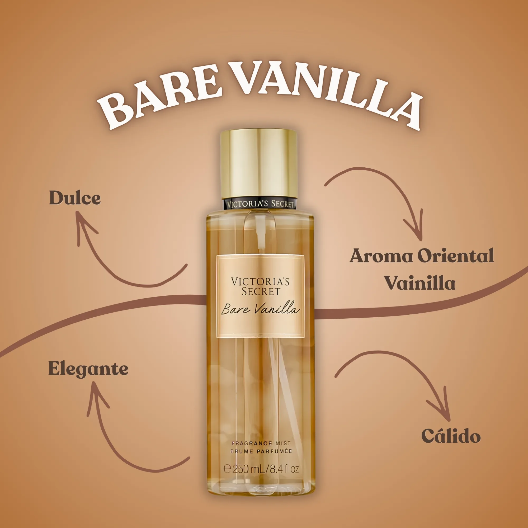 VICTORIA'S SECRET BARE VANILLA DE DAMA - Imagen 3
