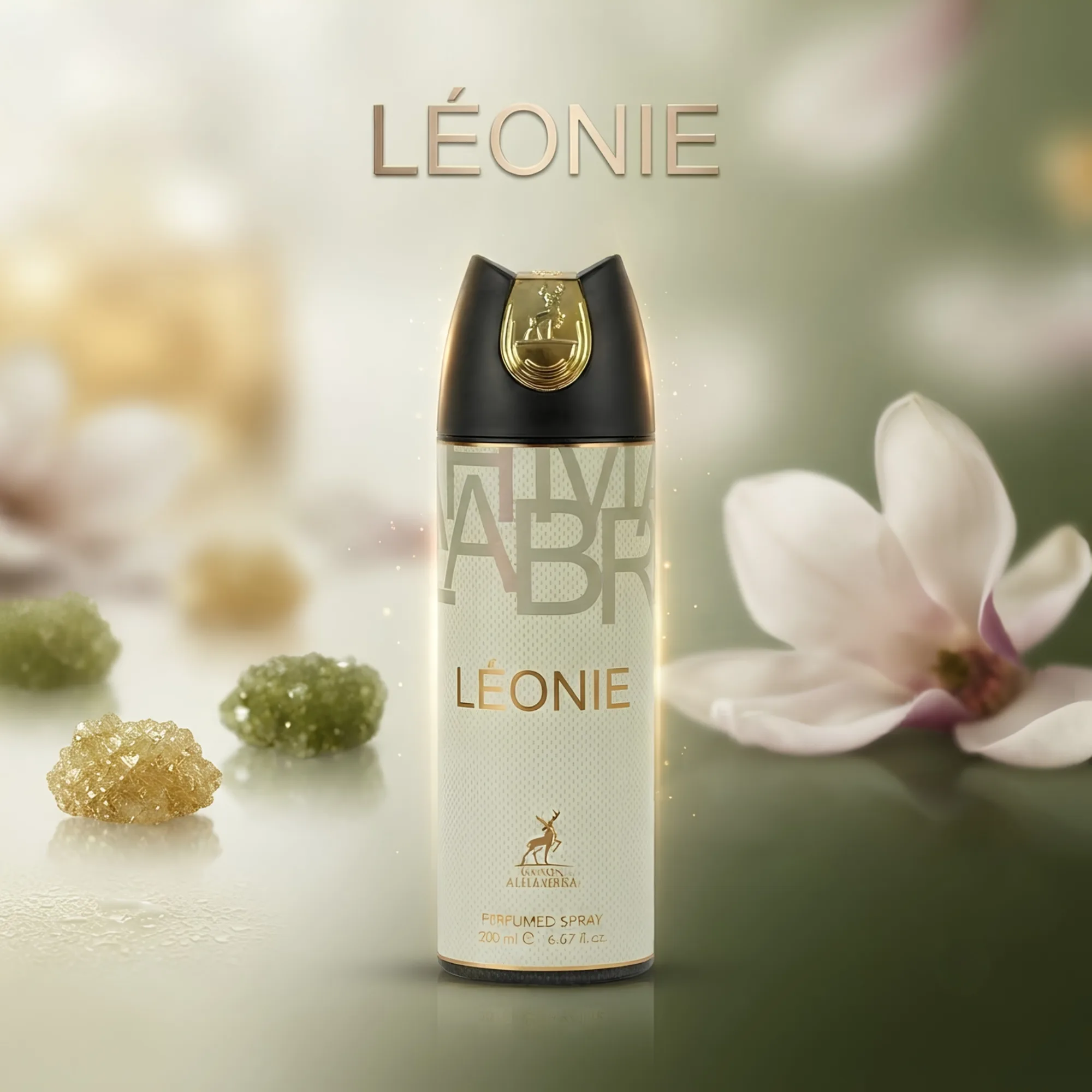 BODY SPRAY MAISON ALHAMBRA LÉONIE de dama  200 ML