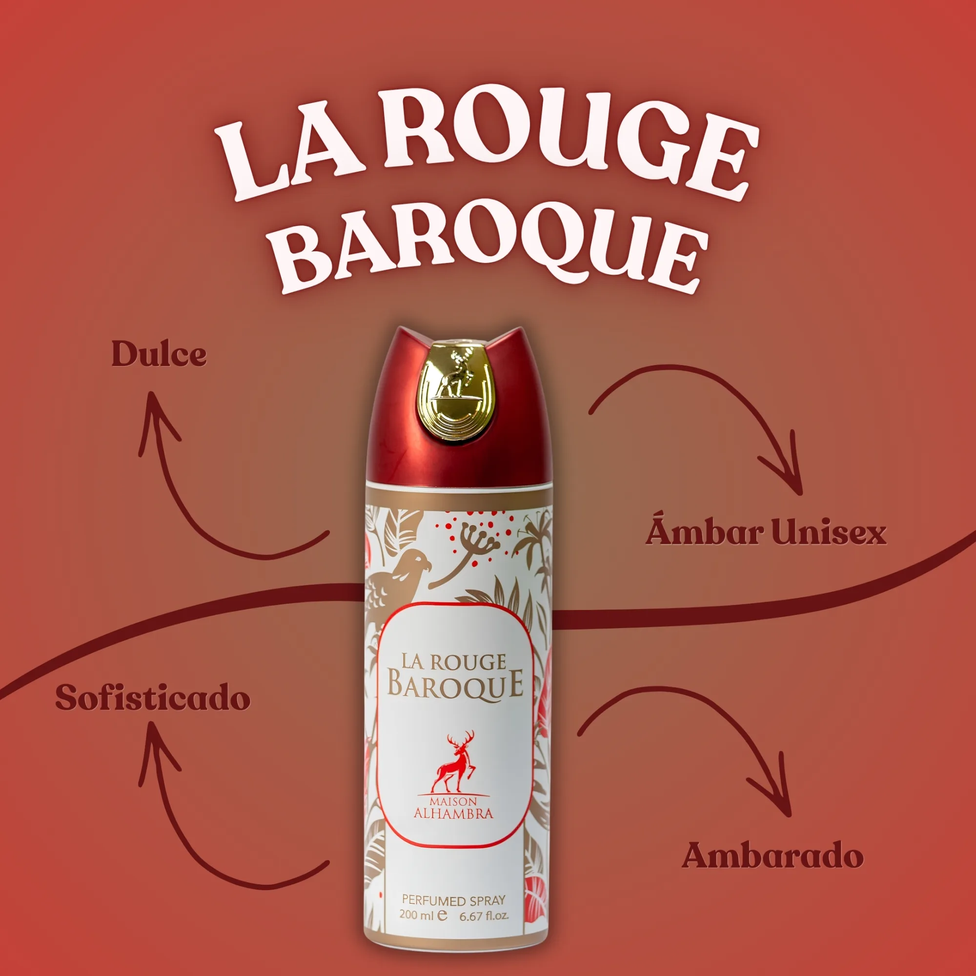 Maison Alhambra LA ROUGE BAROQUE  UNISEX - Imagen 3
