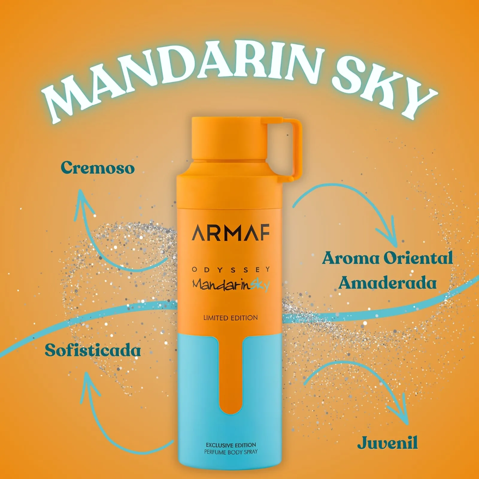 BODY SPRAYARMAF Mandarin de caballero - Imagen 3