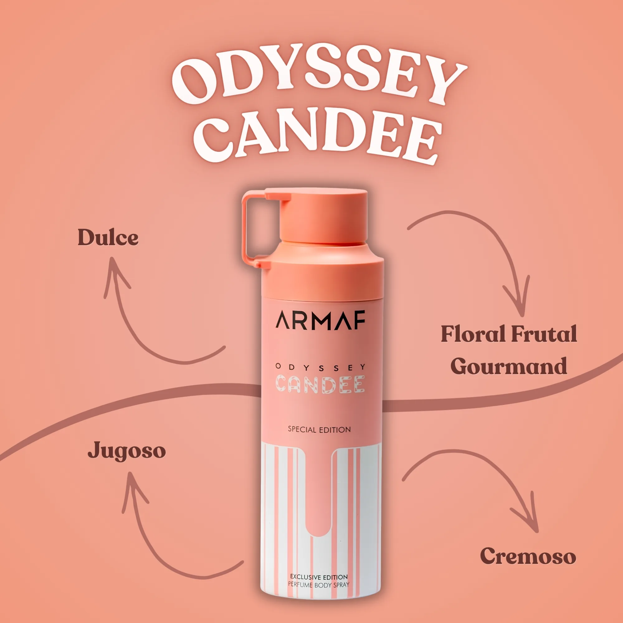 BODY SPRAY ARMAF CANDEE SPECIAL EDITION PARA DAMA - Imagen 3
