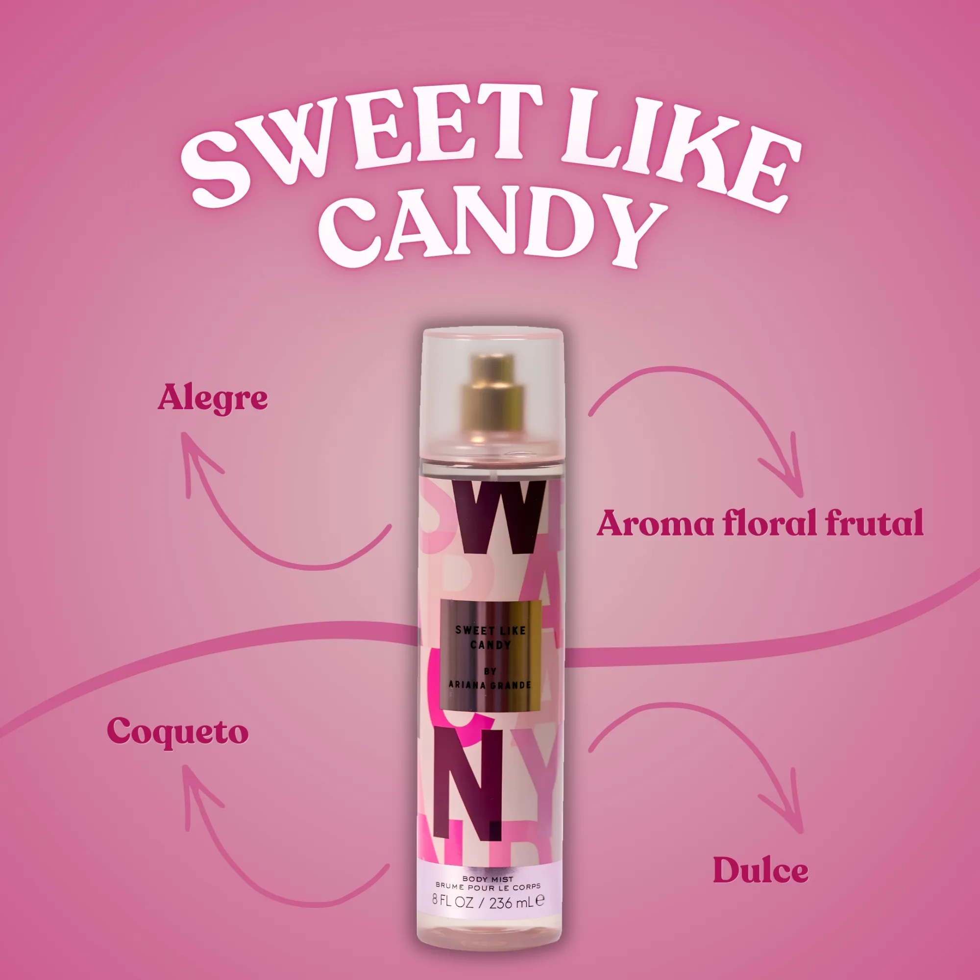 Ariana Grande SWEET LIKE CANDY de mujer - Imagen 3